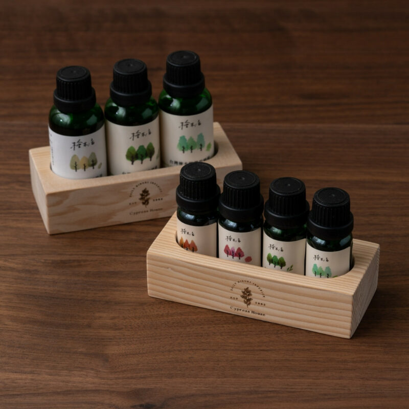U型擴香木兼精油收納架 - 單品
