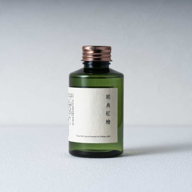 經典紅檜擴香液補充瓶100ml + 竹枝5入組合 （不含玻璃擴香瓶）