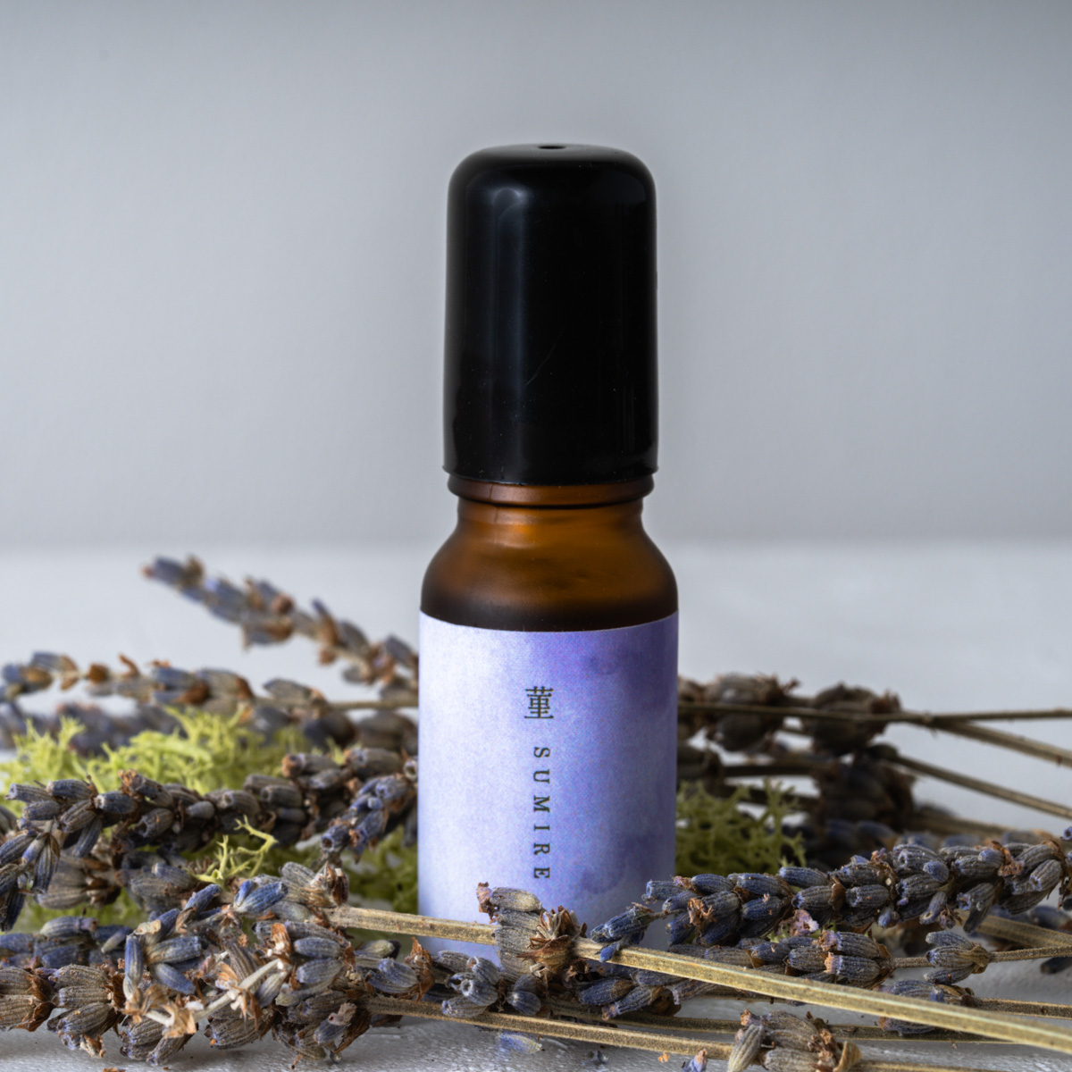 菫 - 檜木薰衣草森林漸層複方精油滾珠瓶